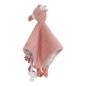 Preview: Little Dutch - Safari Friends Kuscheltuch Flamingo - Pink